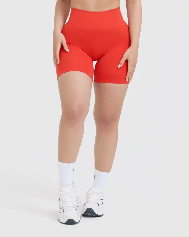 Effortless Seamless Shorts | Charged Orange sold by Oner Active