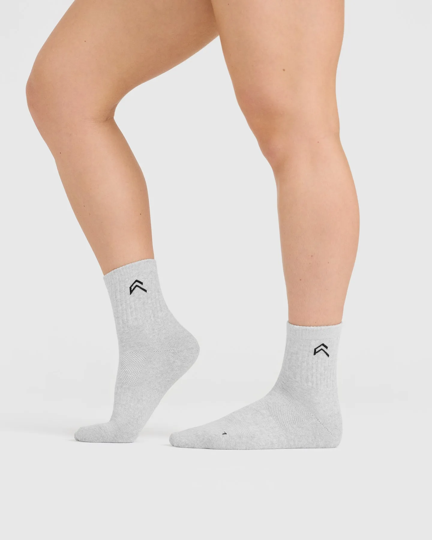 Mid Crew Socks 5 Pack | Grey/White/Black sold by Oner Active product image thumbnail 3