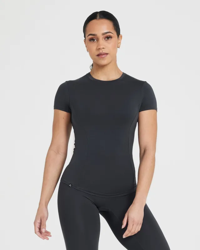 Mellow™ Soft Short Sleeve T-Shirt | Coal sold by Oner Active