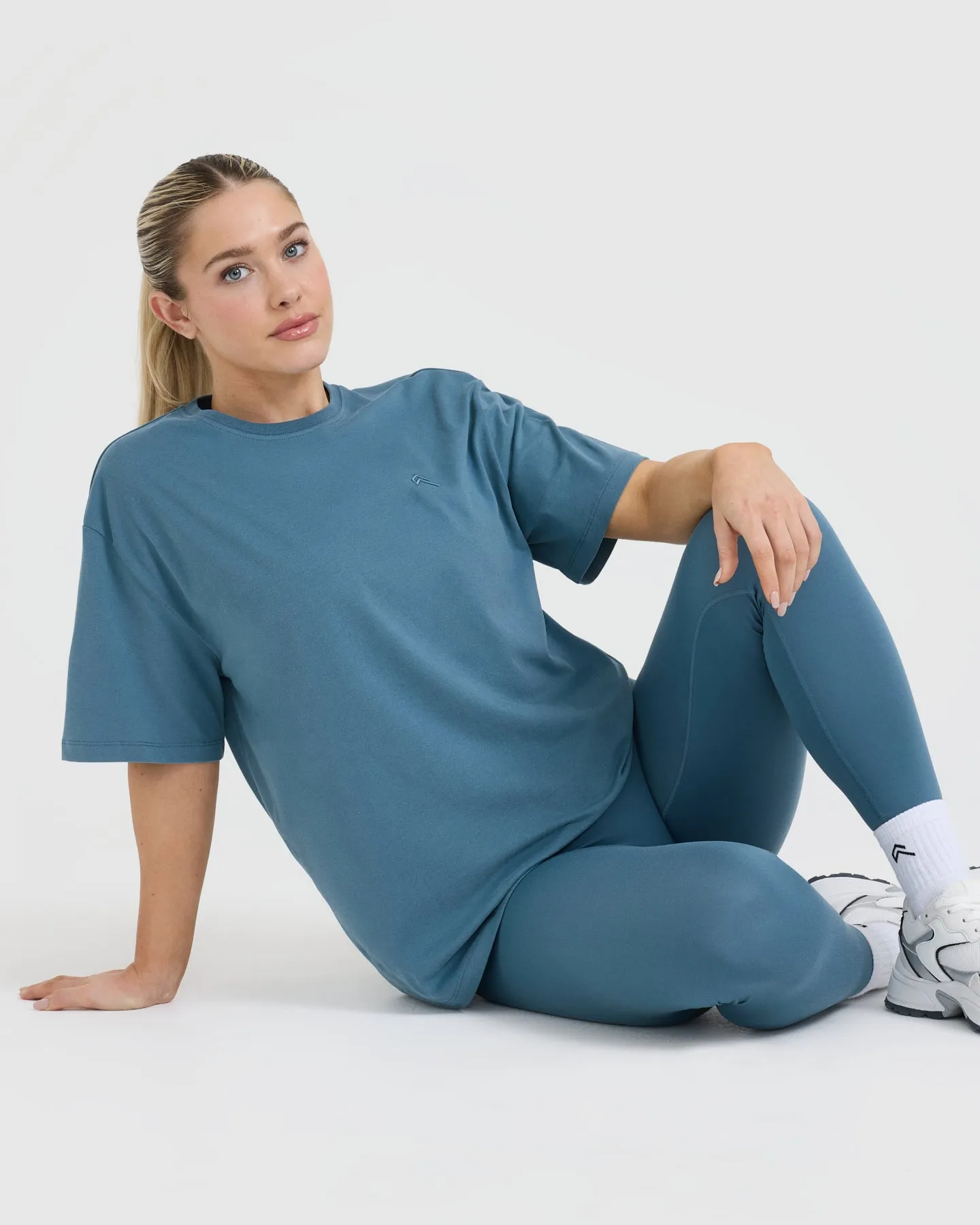 Classic Oversized Lightweight T-Shirt | Moonstone Blue sold by Oner Active product image thumbnail 5
