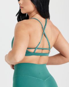 Timeless Strappy Bralette | Mineral Green sold by Oner Active