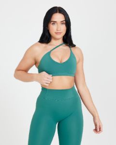 Timeless Strappy Bralette | Mineral Green sold by Oner Active
