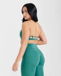 Timeless Strappy Bralette | Mineral Green sold by Oner Active