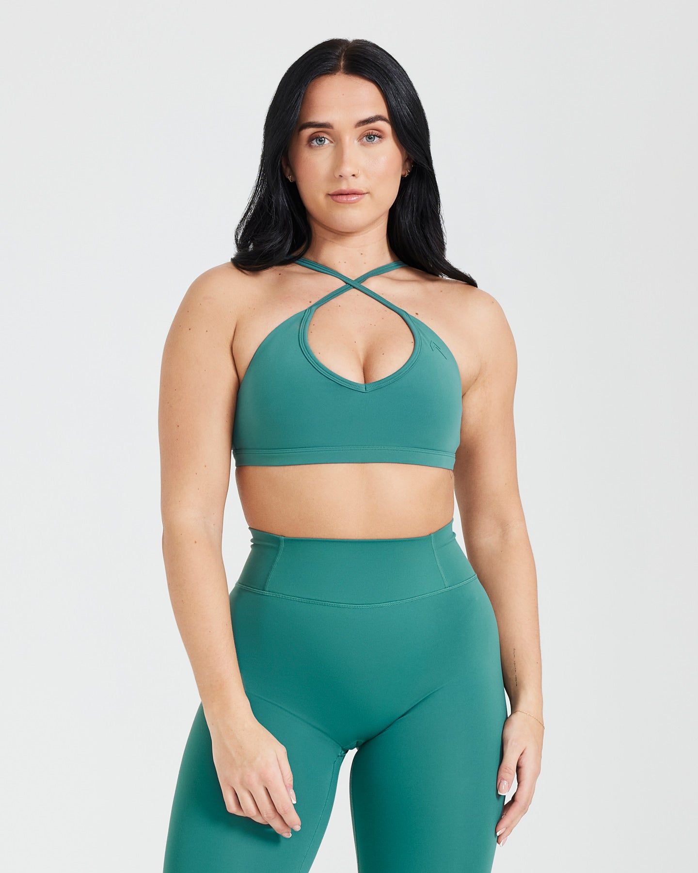 Timeless Strappy Bralette | Mineral Green sold by Oner Active