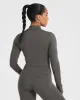 Timeless Crop Jacket | Deep Taupe sold by Oner Active