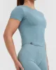 Mellow Soft Mid Short Sleeve T-Shirt | Steel Blue sold by Oner Active