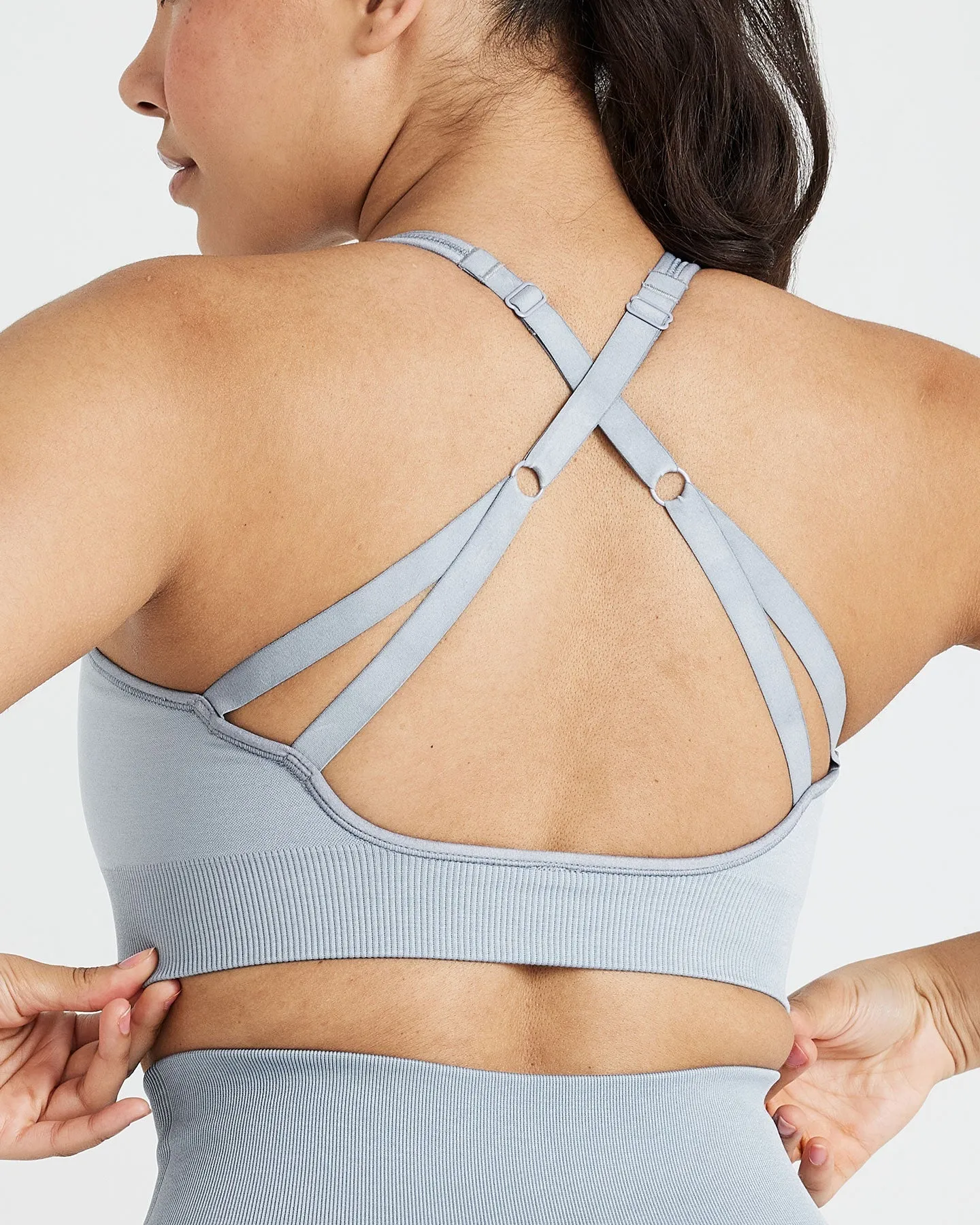 Classic Seamless 2.0 Bralette | Smoke Grey Marl sold by Oner Active product image thumbnail 5