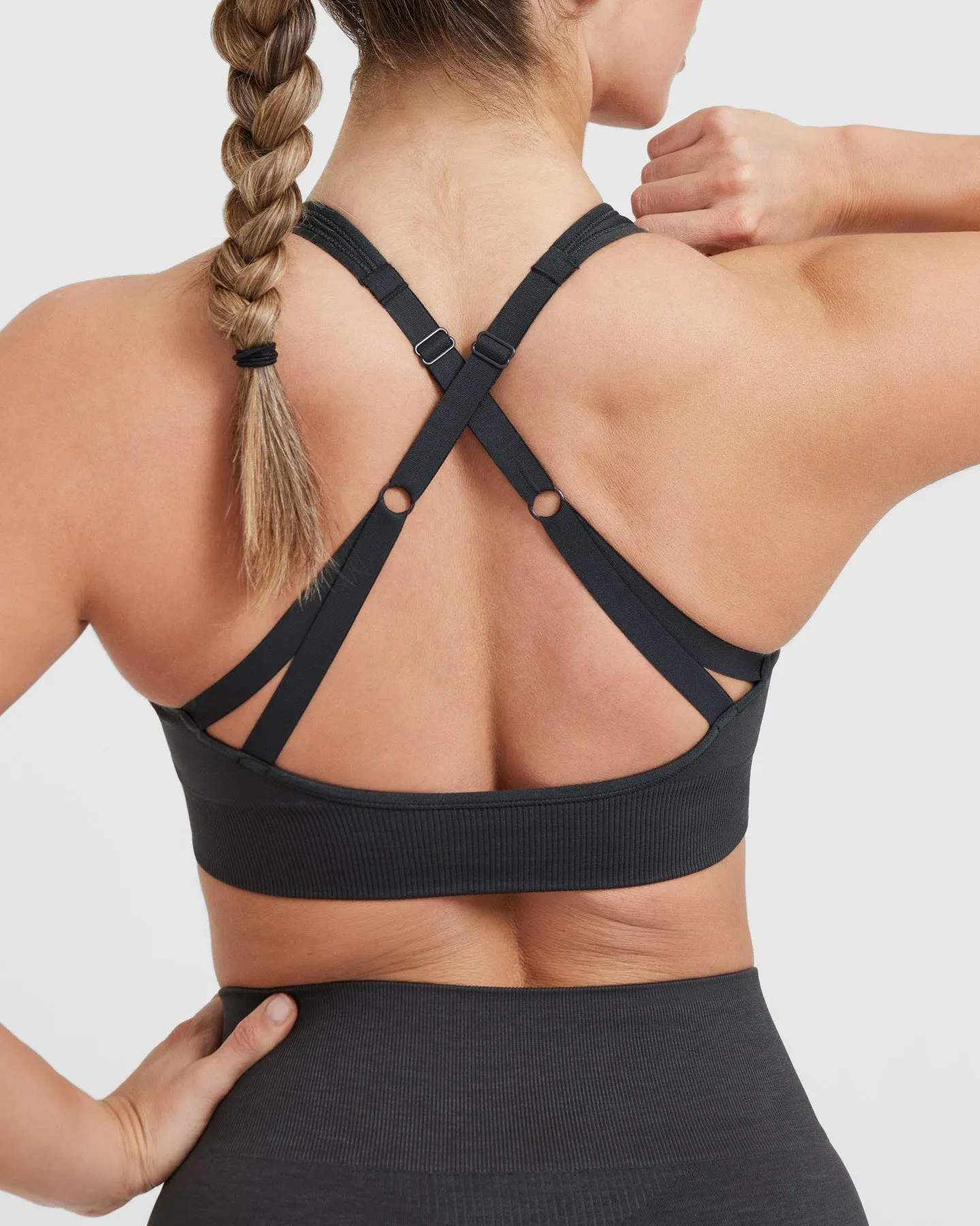 Classic Seamless 2.0 Bralette | Coal Marl sold by Oner Active product image thumbnail 5