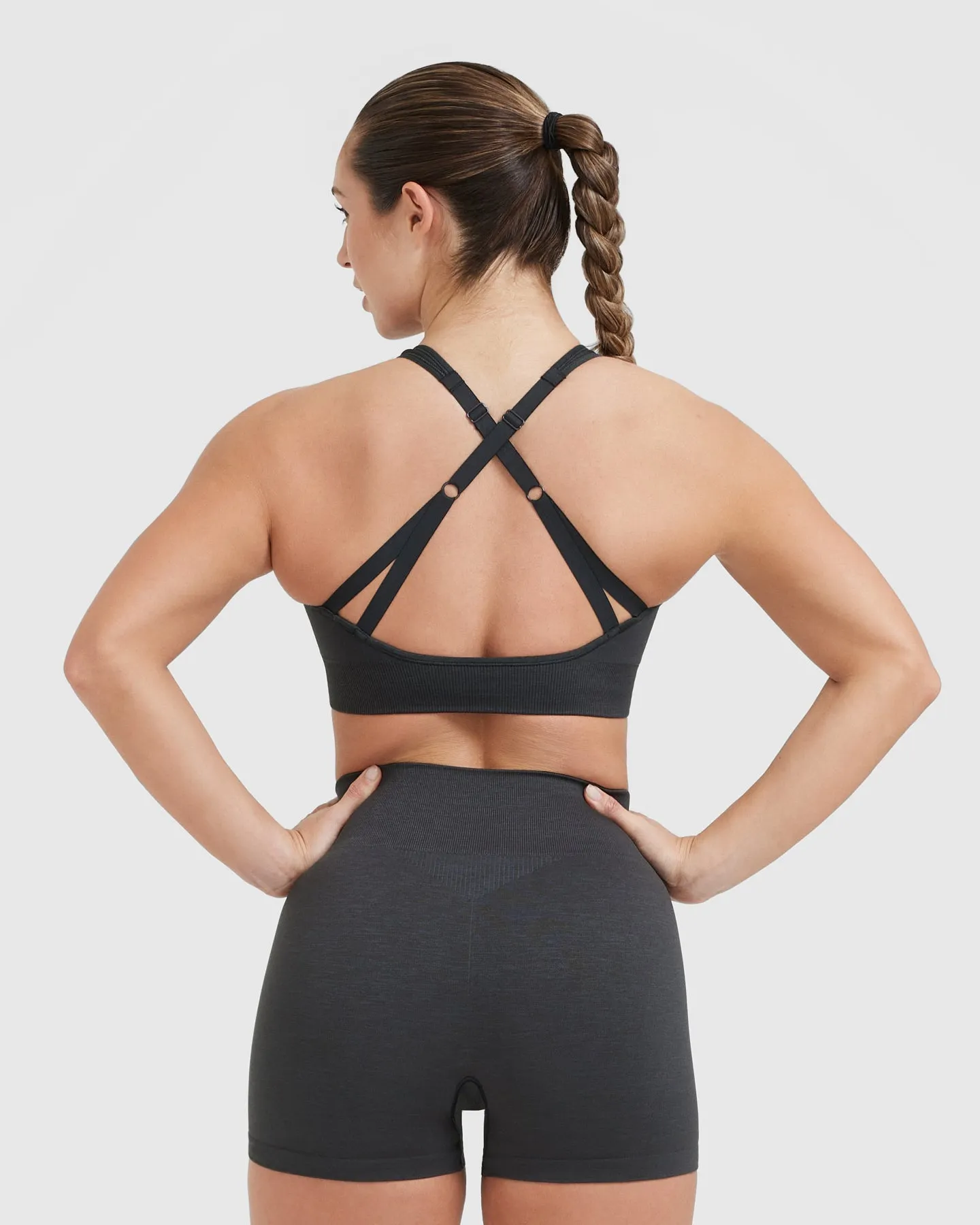 Classic Seamless 2.0 Bralette | Coal Marl sold by Oner Active product image thumbnail 2