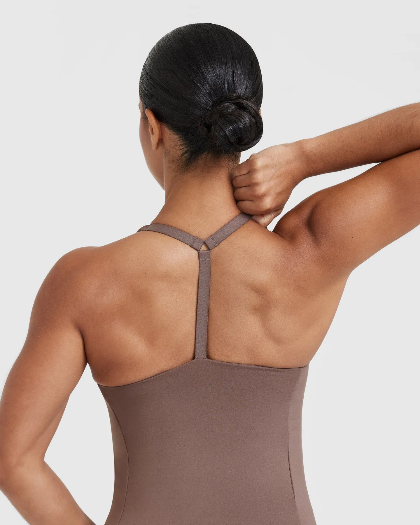 Timeless Square Neck Vest | Cool Brown sold by Oner Active product image thumbnail 5