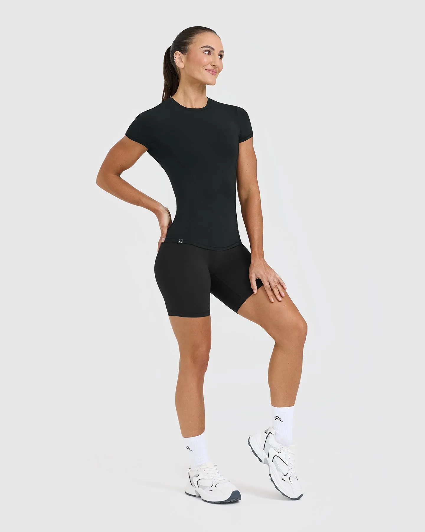 Mellow™ Soft Short Sleeve T-Shirt | Soft Black sold by Oner Active product image thumbnail 3