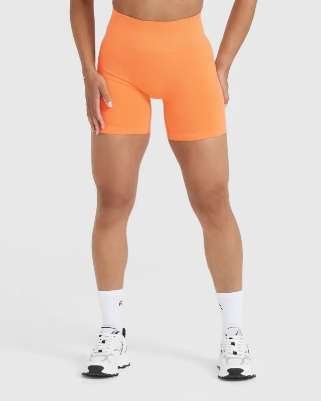 Effortless Seamless Shorts | Apricot Orange sold by Oner Active