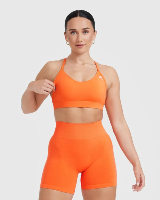 Everyday Sports Bra | Tangerine Orange sold by Oner Active