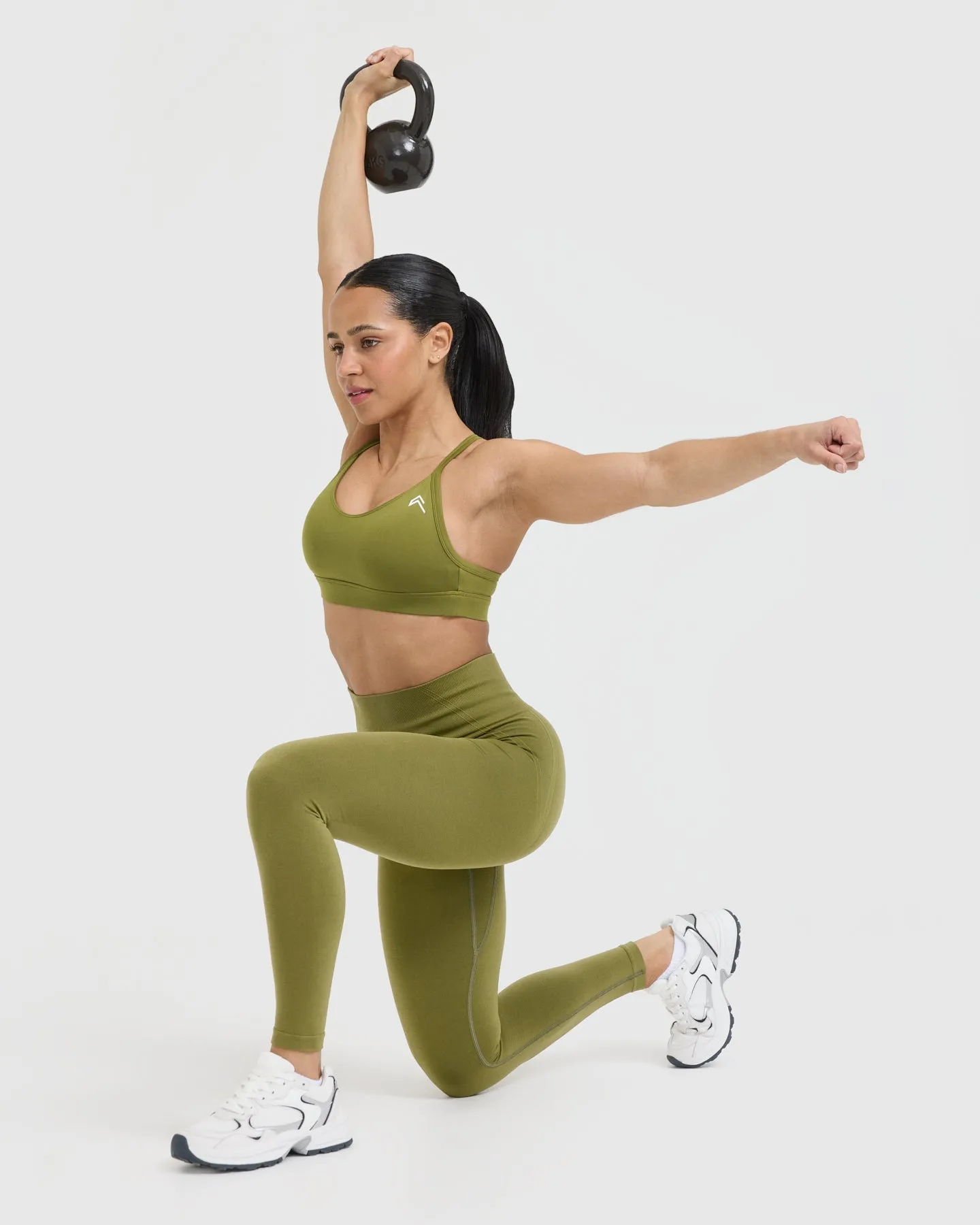 Everyday Sports Bra | Olive Green sold by Oner Active product image thumbnail 5