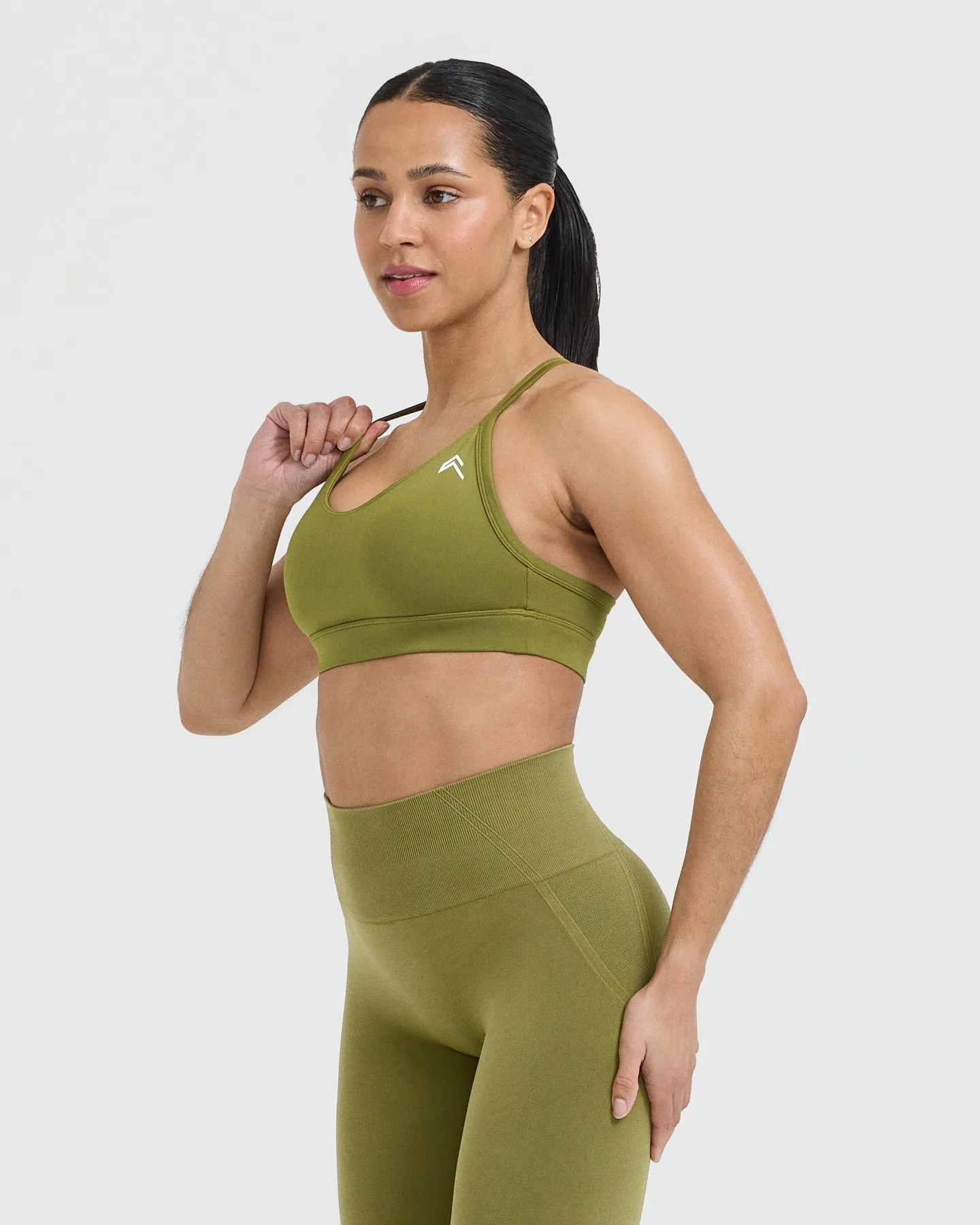 Everyday Sports Bra | Olive Green sold by Oner Active product image thumbnail 3