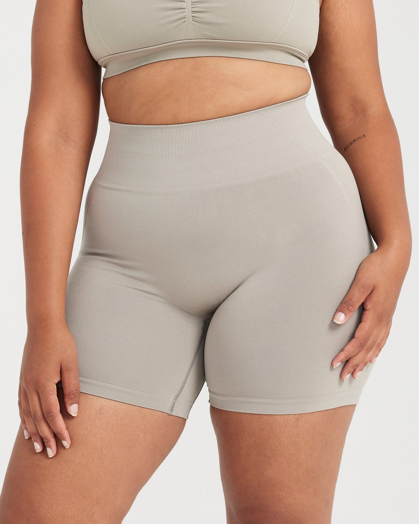 Effortless Seamless Shorts | Warm Sand sold by Oner Active product image thumbnail 4