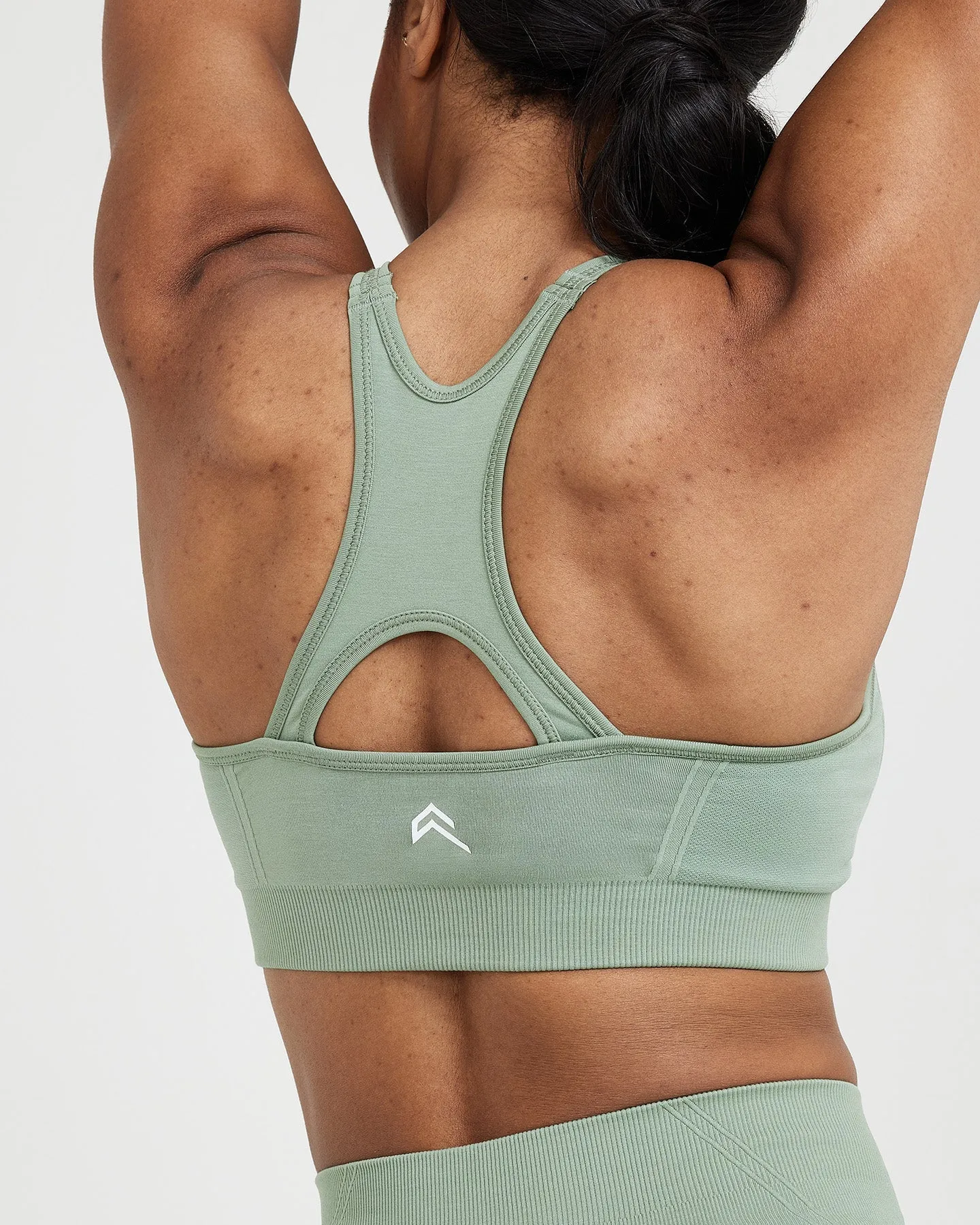Effortless Seamless High Neck Bralette | Sage sold by Oner Active product image thumbnail 5