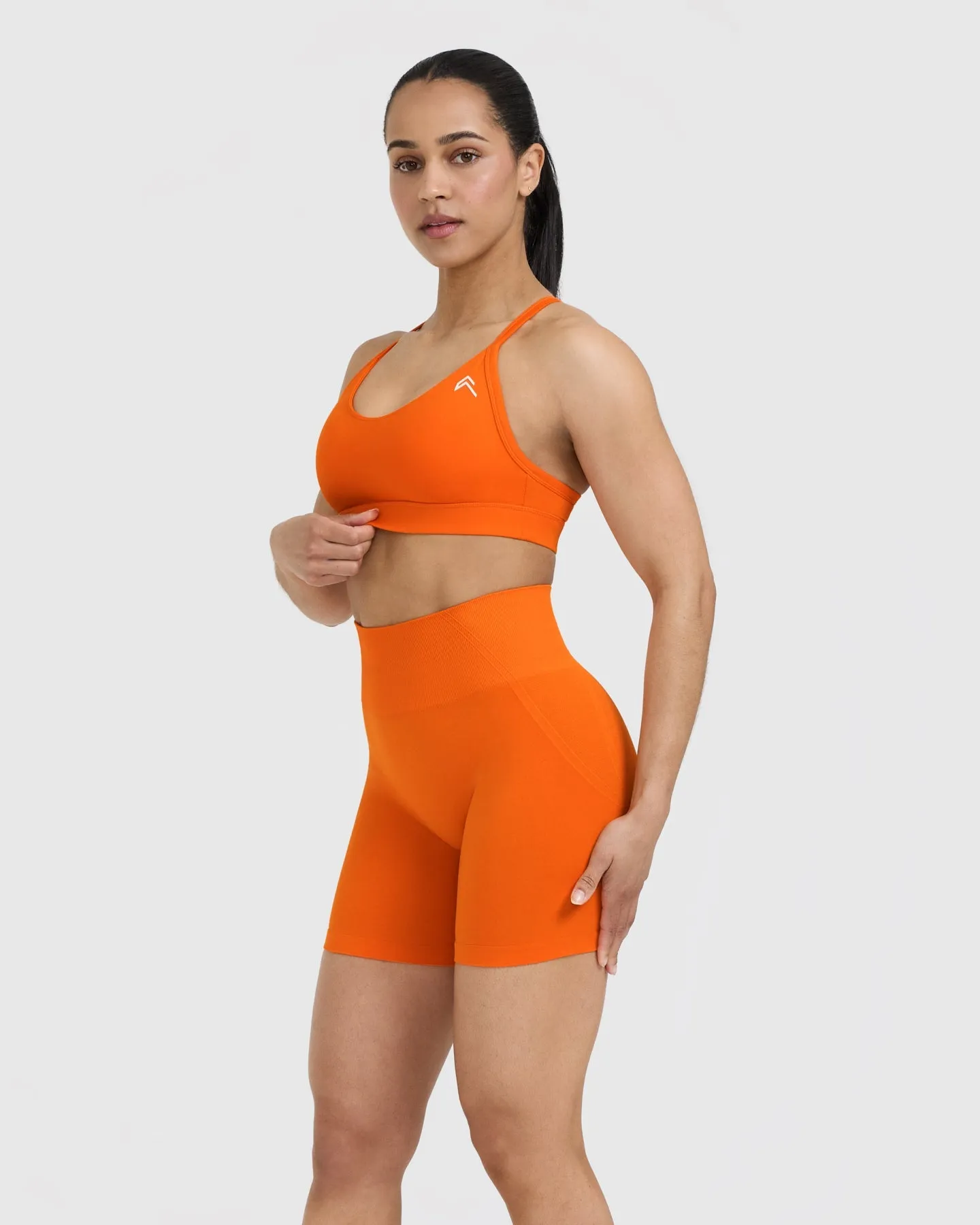Everyday Sports Bra | Flame Orange sold by Oner Active product image thumbnail 3