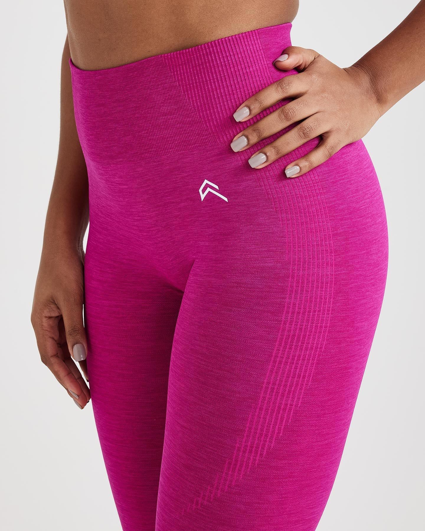 Classic Seamless 2.0 Leggings | Fuchsia Marl sold by Oner Active product image thumbnail 3