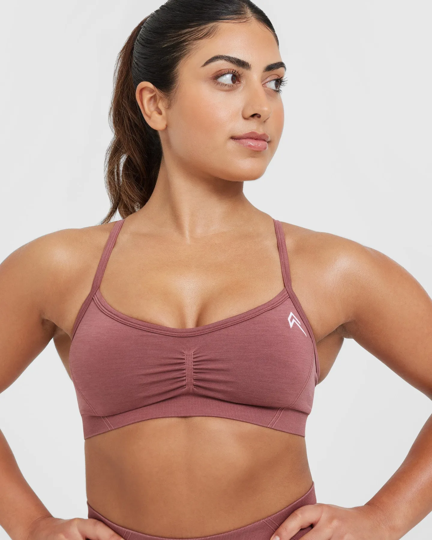 Effortless Strappy Bralette | Berry sold by Oner Active product image thumbnail 4