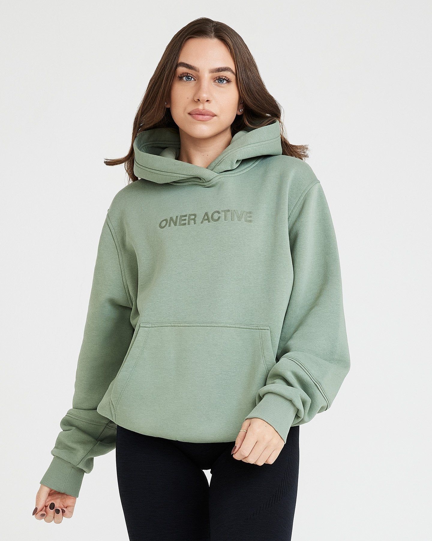 Classic Lounge Oversized Hoodie | Sage sold by Oner Active product image thumbnail 2
