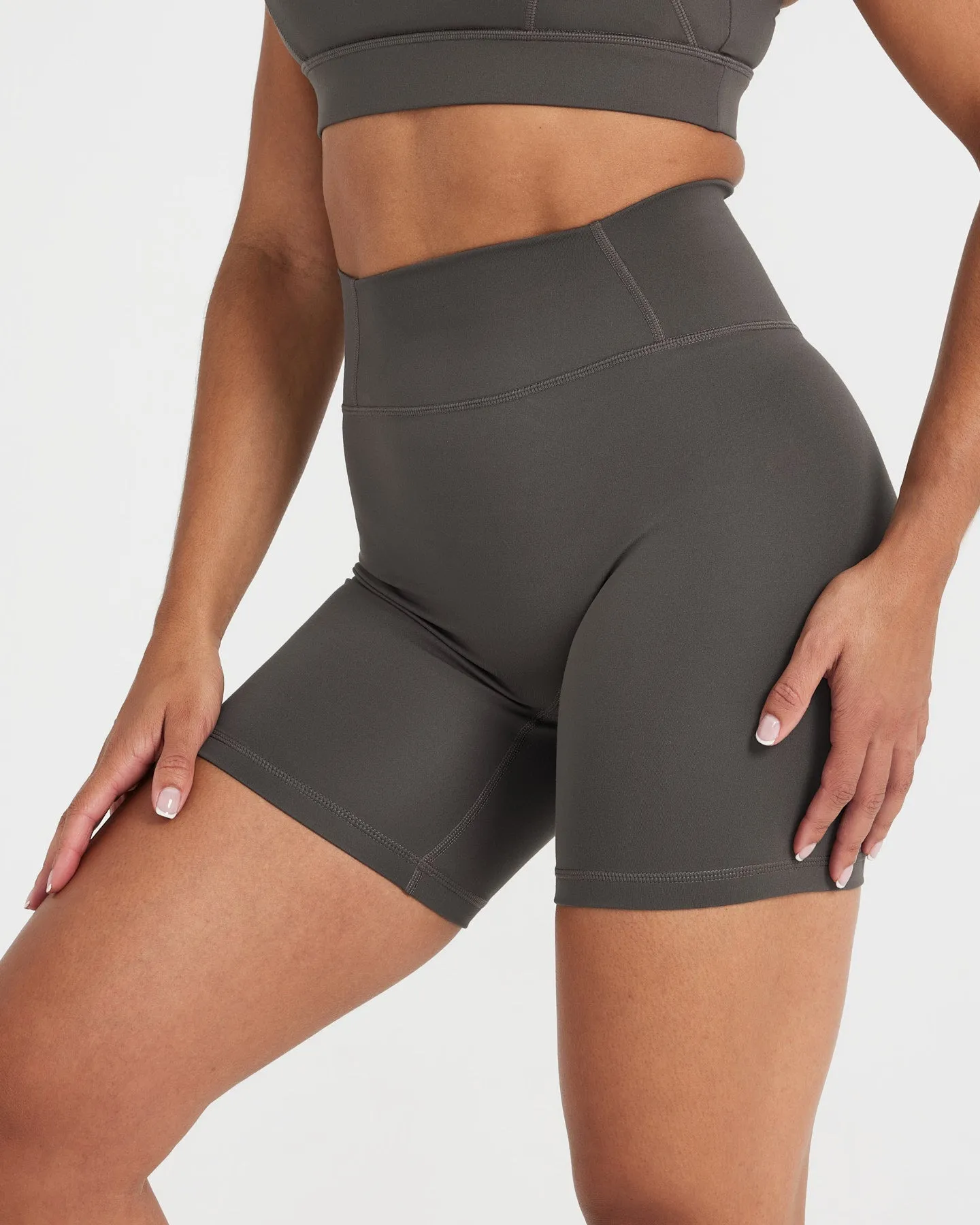 Timeless Shorts | Deep Taupe sold by Oner Active product image thumbnail 4