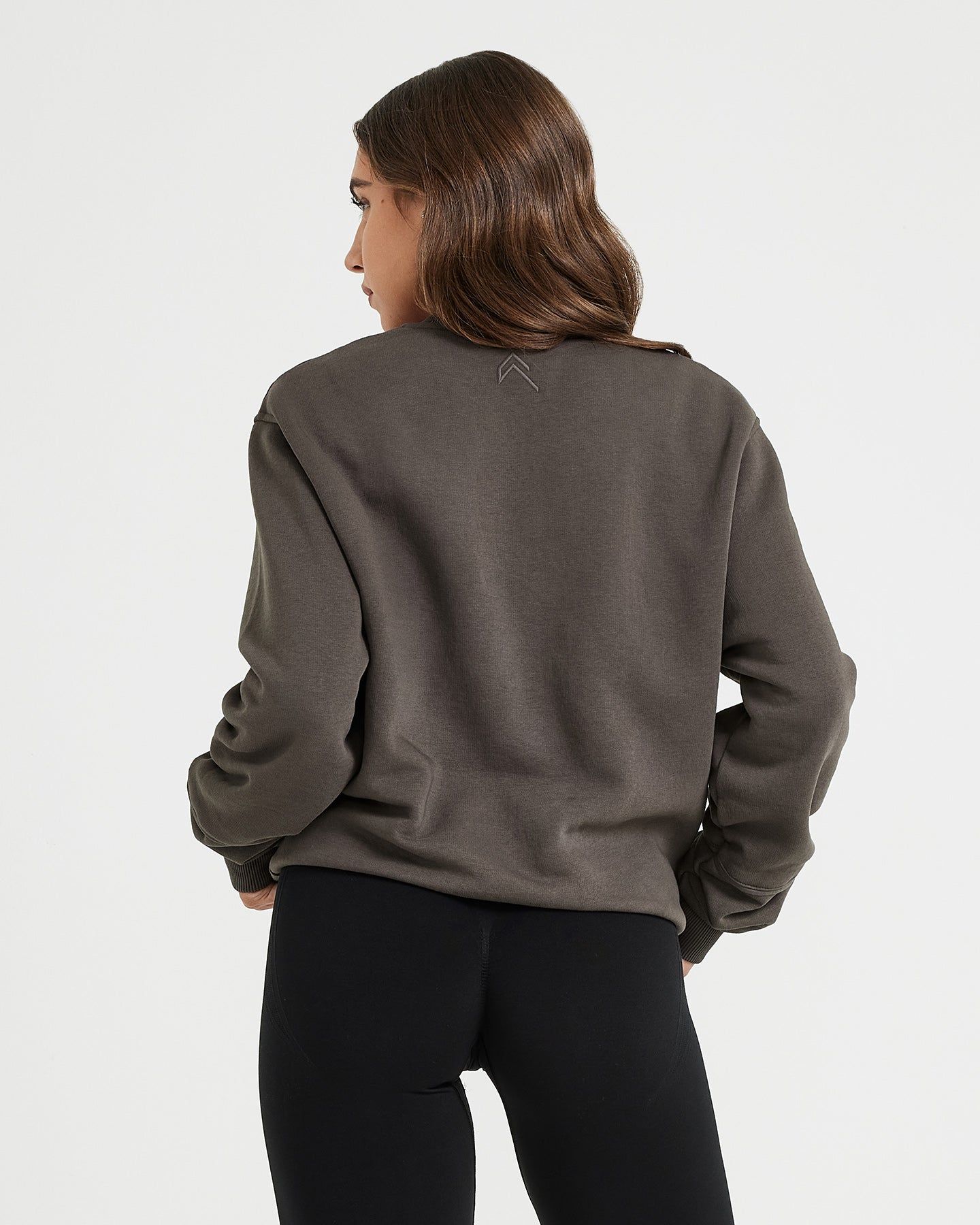 Classic Lounge Oversized Crew Neck | Deep Taupe sold by Oner Active product image thumbnail 2