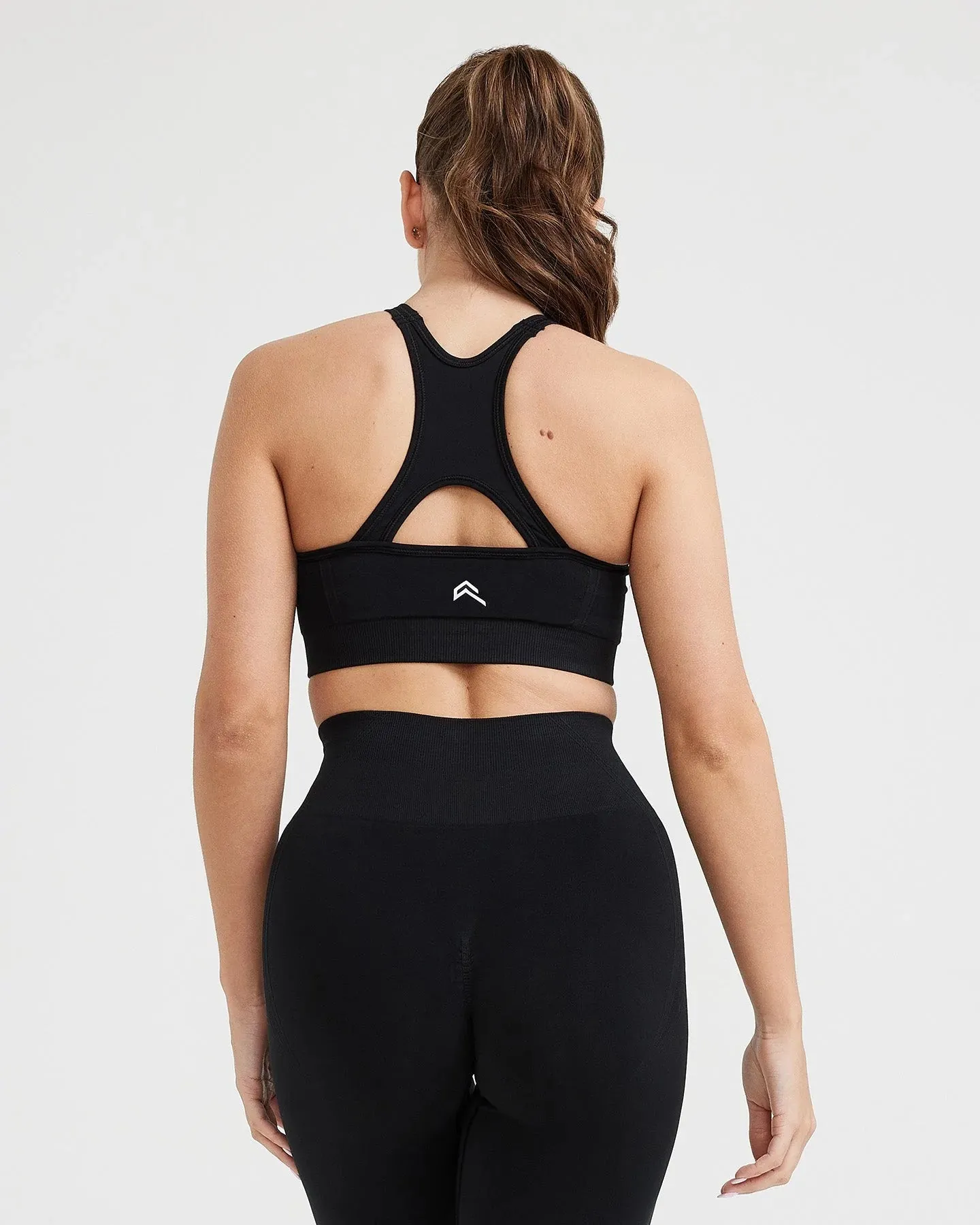 Effortless Seamless High Neck Bralette | Black sold by Oner Active product image thumbnail 4