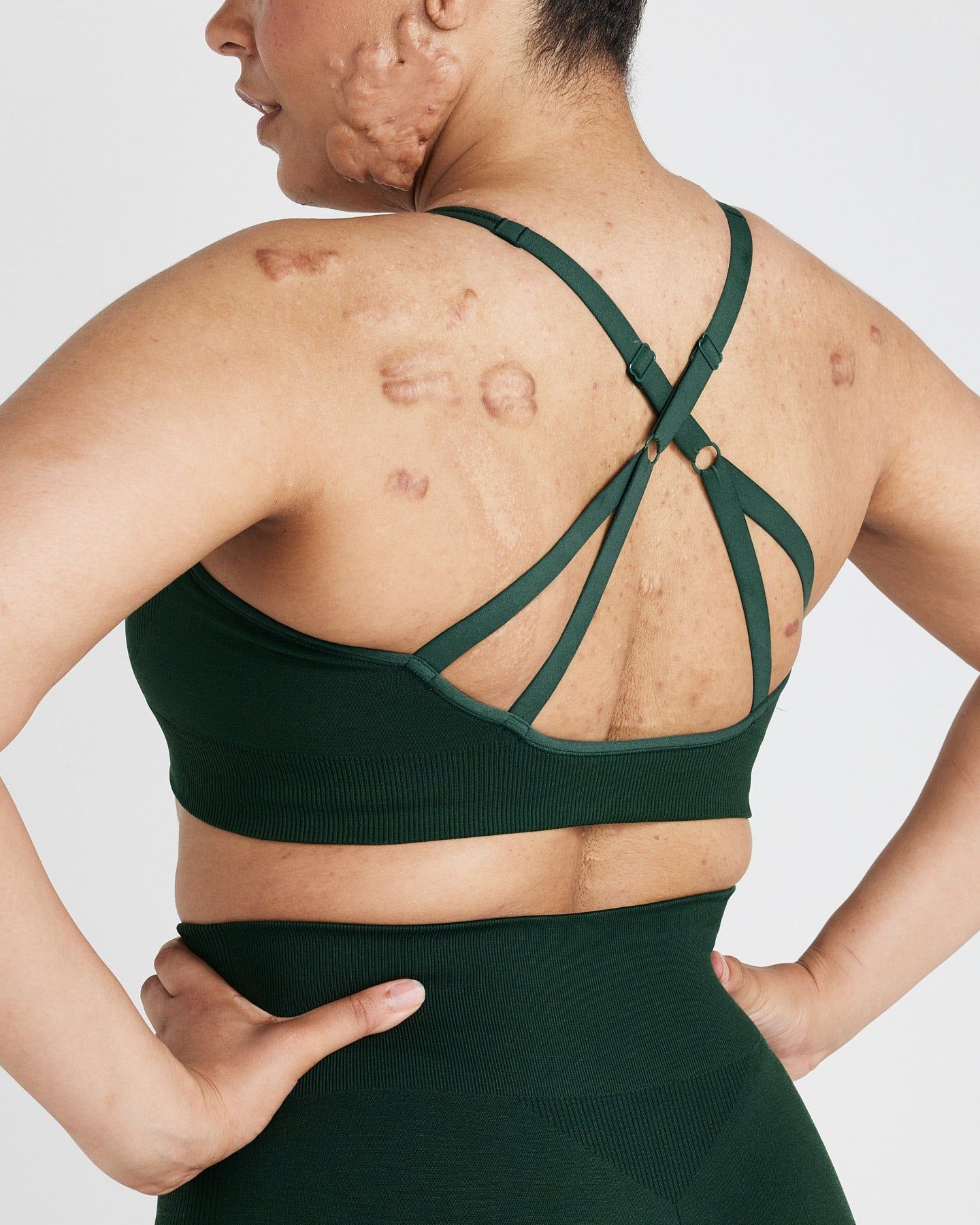 Classic Seamless 2.0 Bralette | Evergreen Marl sold by Oner Active product image thumbnail 5