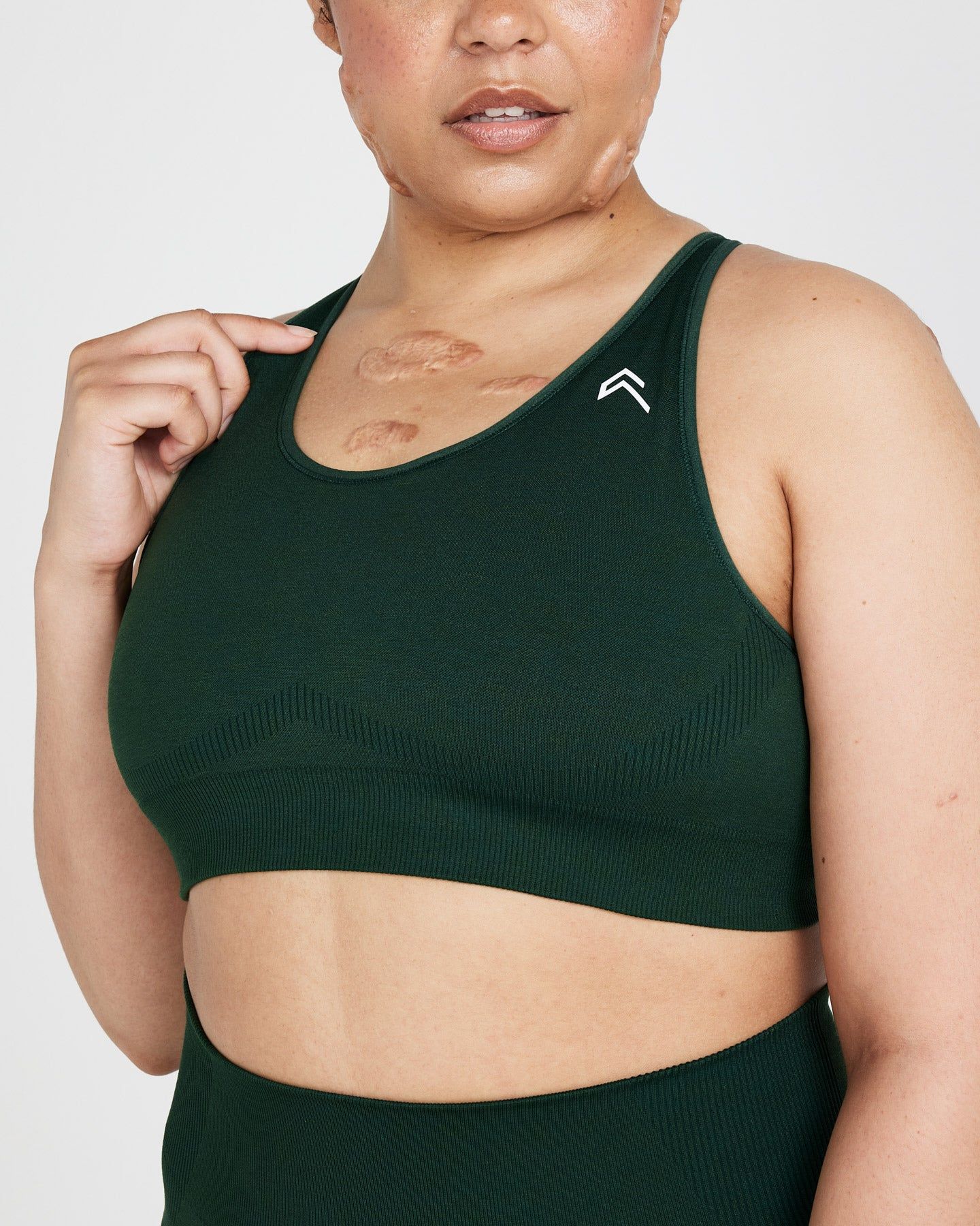 Classic Seamless 2.0 Bralette | Evergreen Marl sold by Oner Active product image thumbnail 4