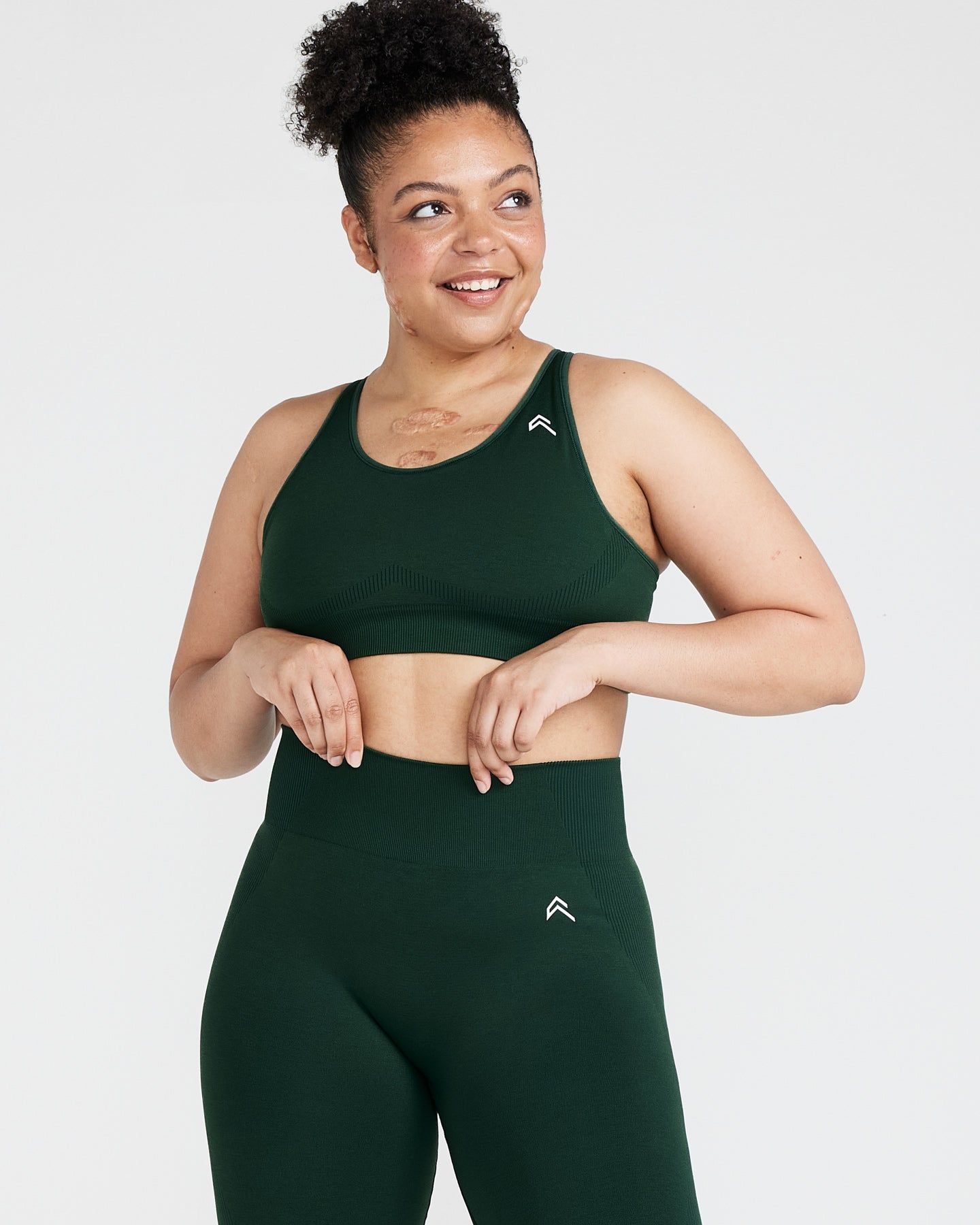 Classic Seamless 2.0 Bralette | Evergreen Marl sold by Oner Active