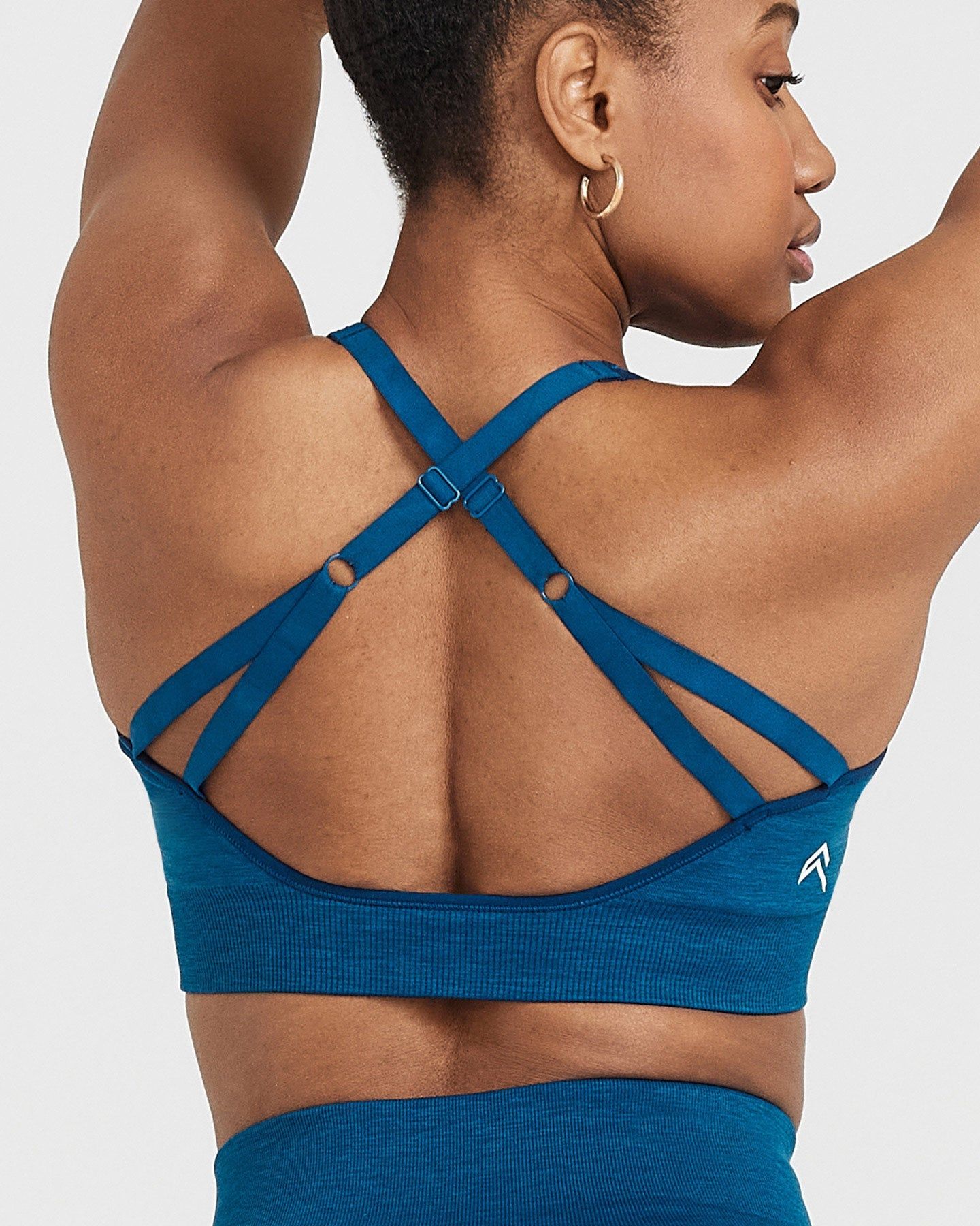 Classic Seamless 2.0 Bralette | Petrol Blue Marl sold by Oner Active product image thumbnail 5