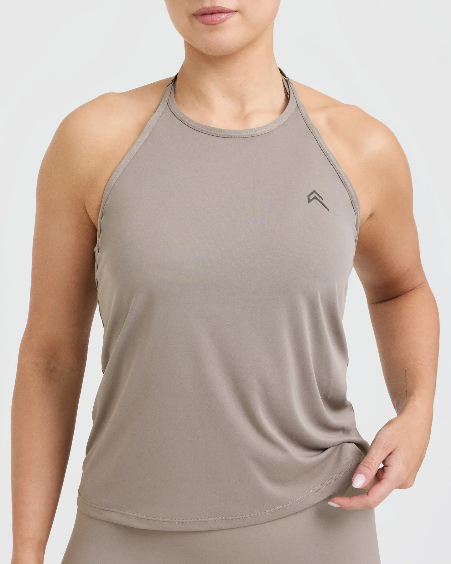 Go To High Neck Loose Crop Vest | Minky sold by Oner Active product image thumbnail 4