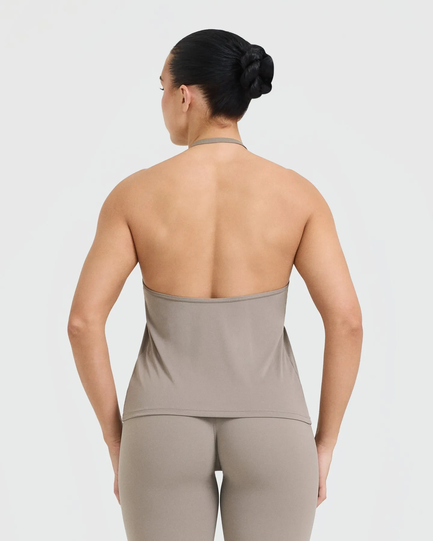 Go To High Neck Loose Crop Vest | Minky sold by Oner Active product image thumbnail 2