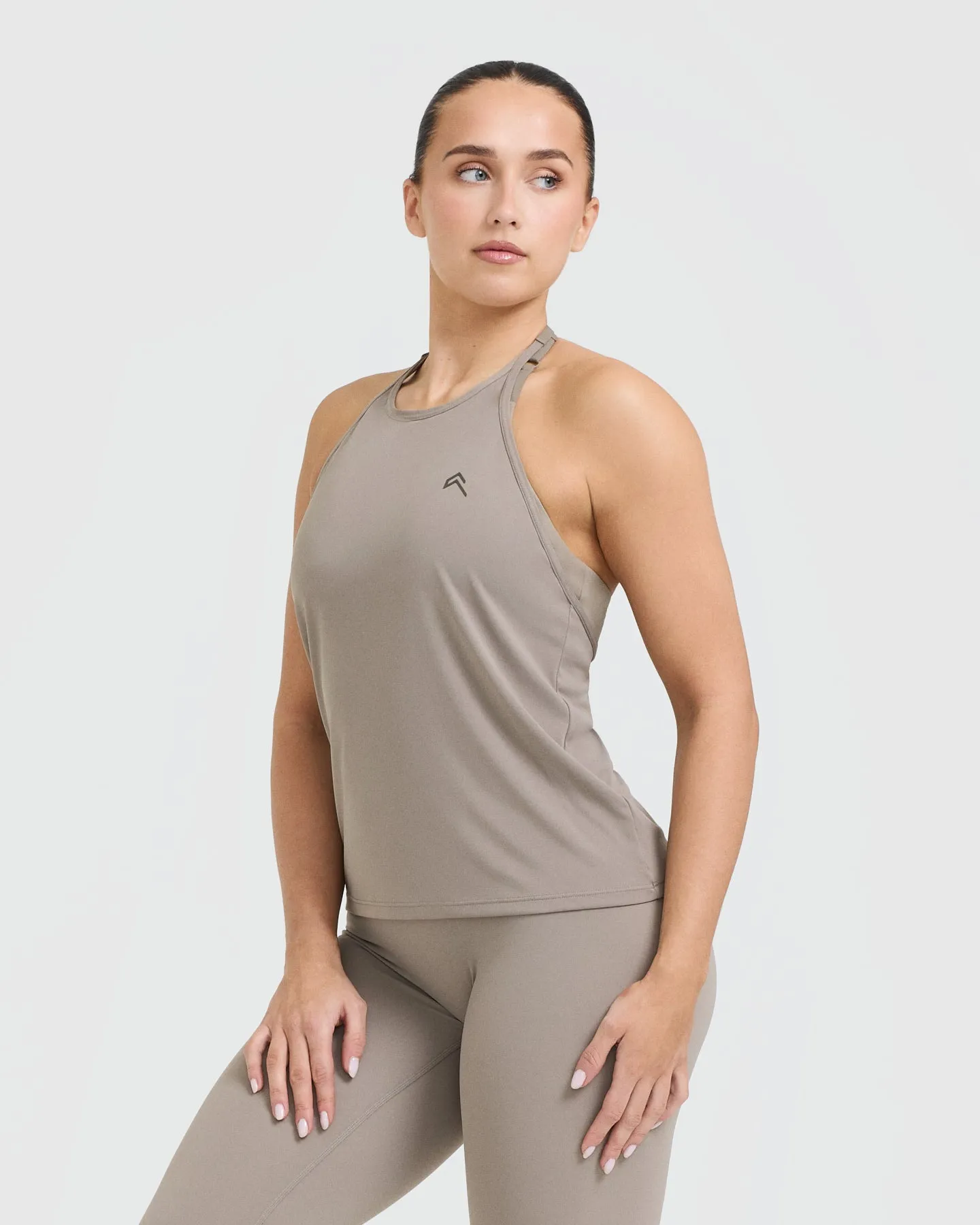 Go To High Neck Loose Crop Vest | Minky sold by Oner Active product image thumbnail 3