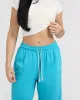 Raw Lounge Wide Leg Joggers | Aqua Blue sold by Oner Active