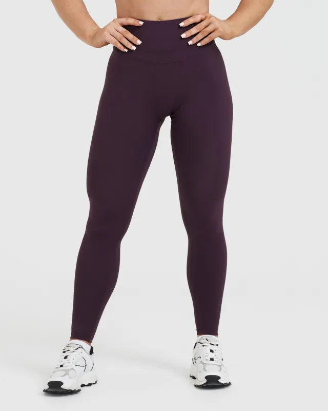 Unified High Waisted Leggings | Blackberry Purple sold by Oner Active