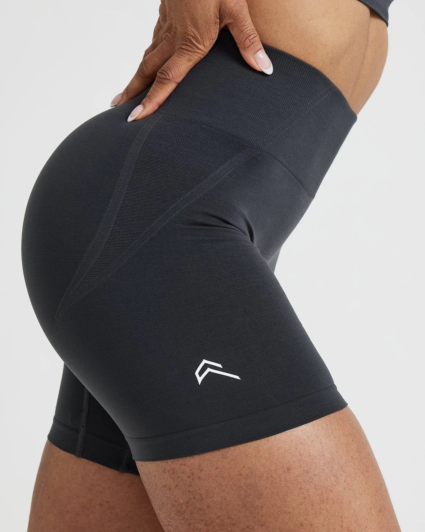 Effortless Seamless Shorts | Coal sold by Oner Active product image thumbnail 4
