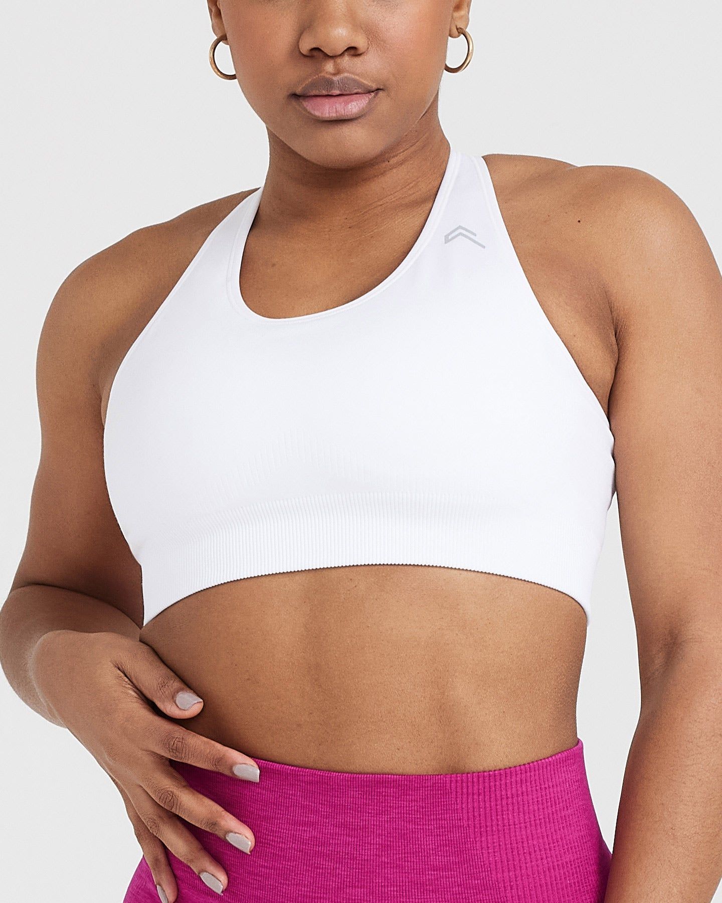 Classic Seamless 2.0 Bralette | White sold by Oner Active product image thumbnail 3