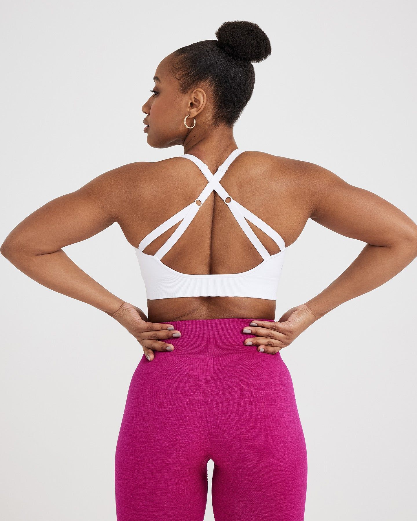 Classic Seamless 2.0 Bralette | White sold by Oner Active product image thumbnail 4