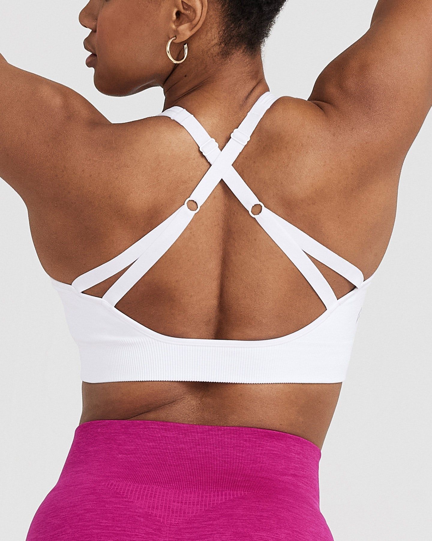Classic Seamless 2.0 Bralette | White sold by Oner Active product image thumbnail 5
