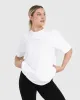 Classic Mirror Graphic Oversized T-Shirt | White sold by Oner Active