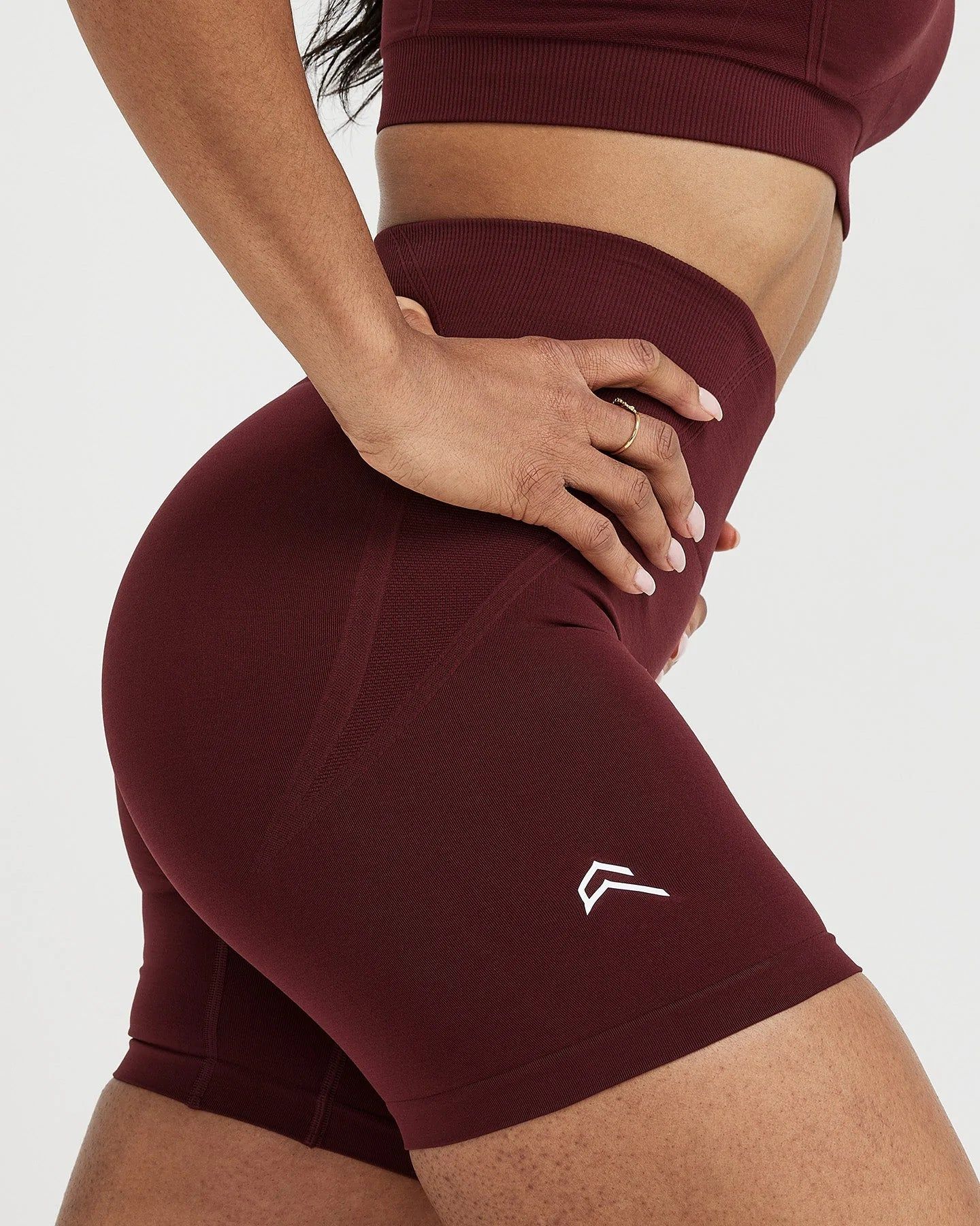 Effortless Seamless Shorts | Rosewood sold by Oner Active product image thumbnail 3