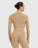 Mellow Soft Mid Long Sleeve Top | Dune Brown sold by Oner Active