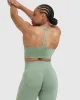 Classic Seamless 2.0 V-Neck Bralette | Sage Marl sold by Oner Active