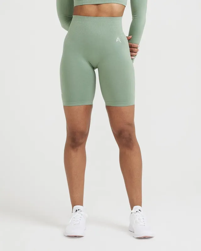 Effortless Seamless Cycling Shorts | Sage sold by Oner Active