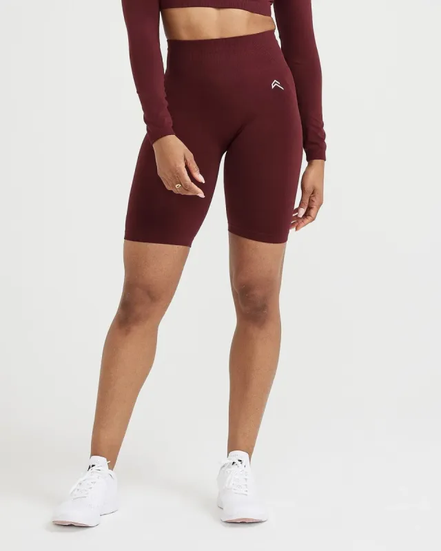 Effortless Seamless Cycling Shorts | Rosewood sold by Oner Active