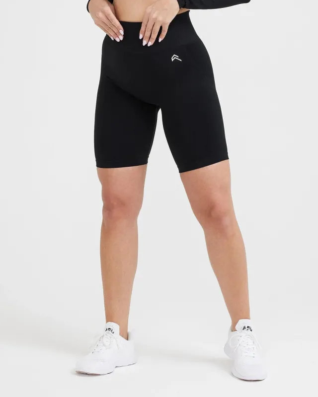 Effortless Seamless Cycling Shorts | Black sold by Oner Active