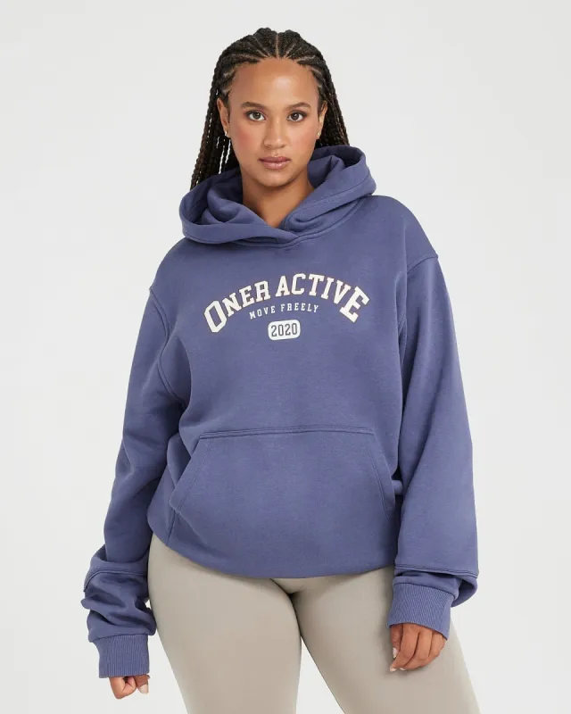 Oversized Club Hoodie | Slate Blue sold by Oner Active