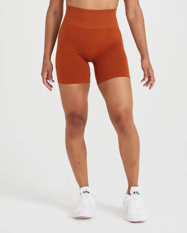 Effortless Seamless Shorts | Warm Copper sold by Oner Active